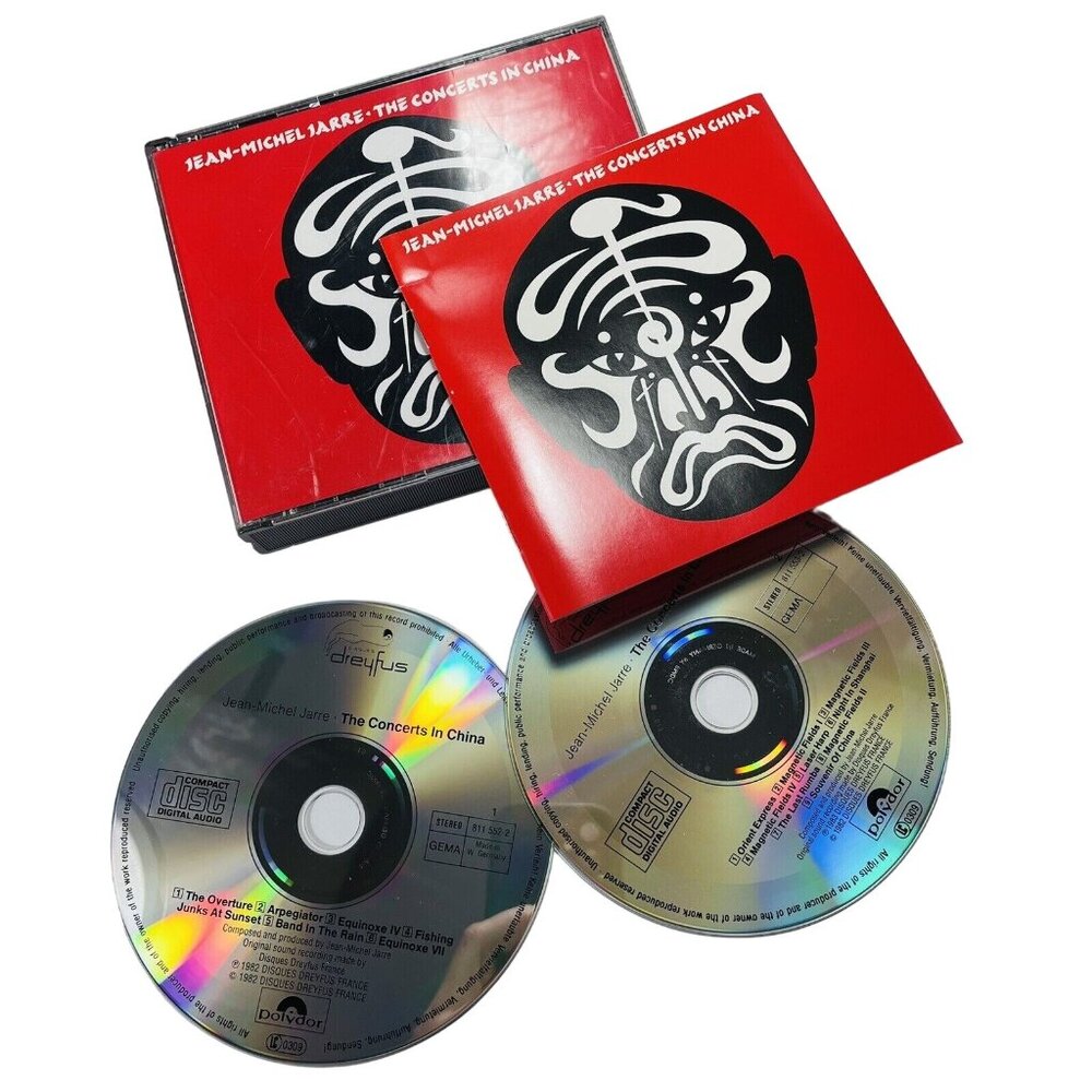 Jean Michel Jarre The Concerts in China Music 2 CD Tested